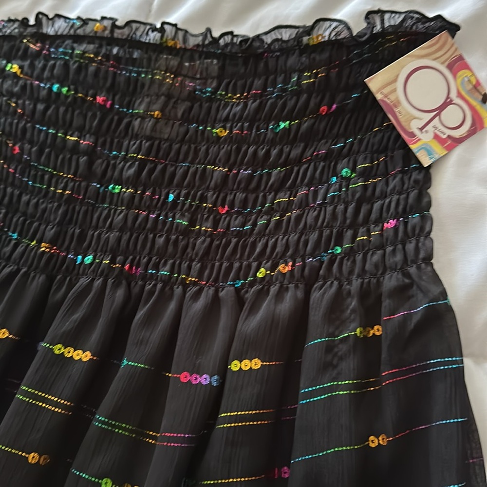 Sheer strapless cover-up dress - Picture 2 of 3